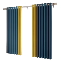 渝瑞坤窗帘 双面麻-定制/米