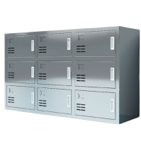 桃锦堂 不锈钢鞋柜9门 个