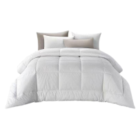 百纳干禧 全棉羽丝绒被芯 BHQK-BX021 160*220cm*7斤 床