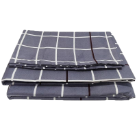 锦鹿 三件套(床单160*240cm被套180*240cm枕巾88*58cm)一套装