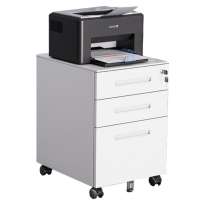 桃锦堂 钢制活动柜三抽 个