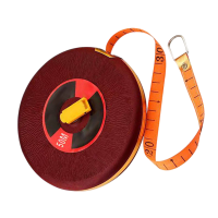 严力 YIMLEK 皮尺 50m红 把