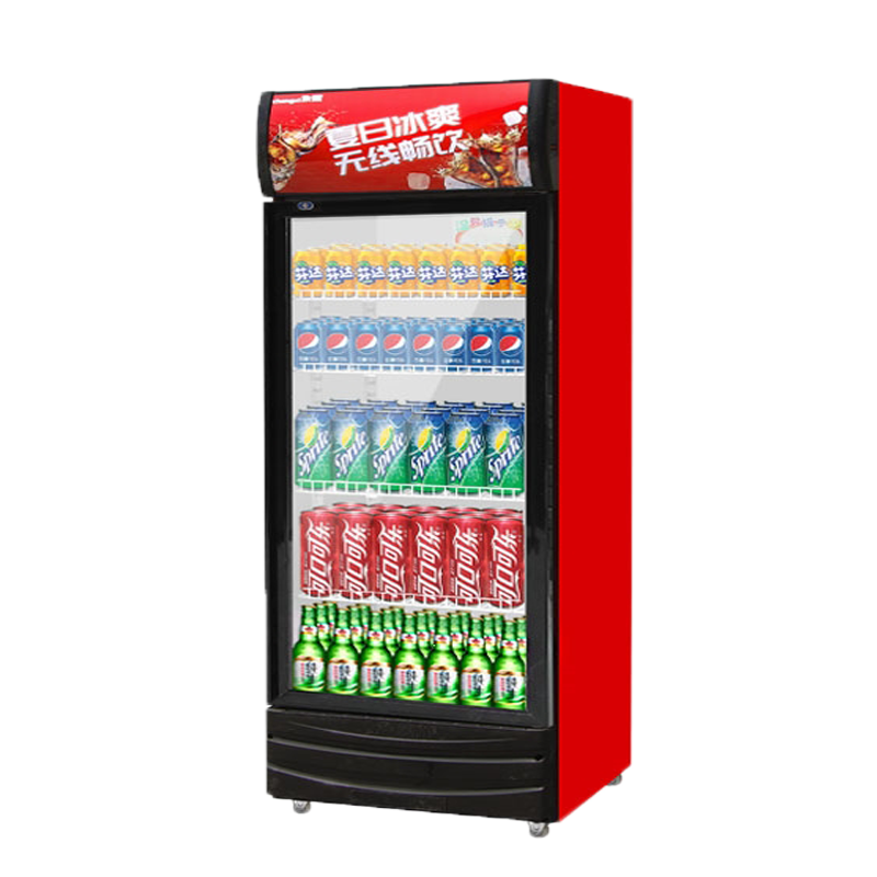 水果捞冰粉展示柜冰粥机冷藏柜清补凉保鲜柜四果汤冰柜商用摆摊车_新款弧形后开门款_1180x680x1200mm