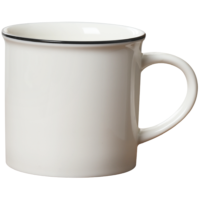 苏氏陶瓷(SUSHI CERAMICS)咖啡杯陶瓷杯早餐杯牛奶杯马克杯情侣对杯杯子水杯2个装