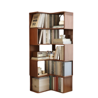 荺炬实木书架五层个