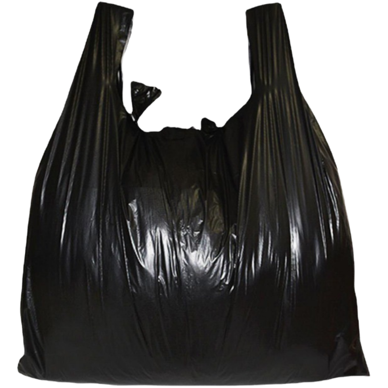 [疆不凡]背心式黑色垃圾袋55*85cm/捆