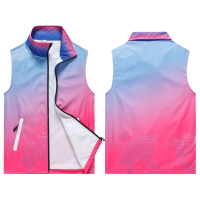 惠铁青年志愿者马甲帽子套装 渐变 套