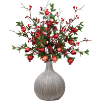 山之只 仿真石榴花 MZ0111 个