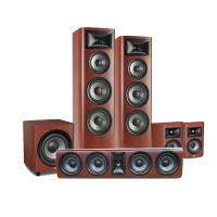 JBL STUDIO 698家庭影院音响套装家用音箱木质HIFI落地式双8寸低音5.1声道家庭影院套装 黑色