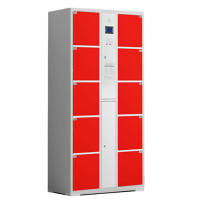 攸启隆10门电子存包柜850*460*1800mm台