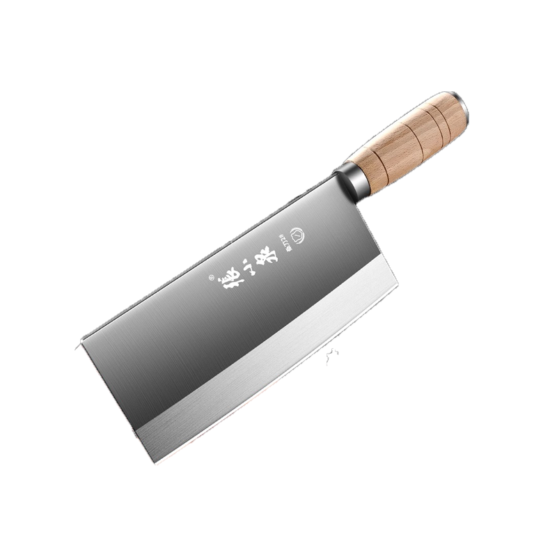 张小泉菜刀家用锻打桑刀厨师专用刀具厨房切菜切肉厨刀旗舰店8138