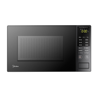 美的(Midea)微波炉家用变频800W智能解冻 转盘加热20L除菌 智能菜单节能省电 一级能效 PM20M1