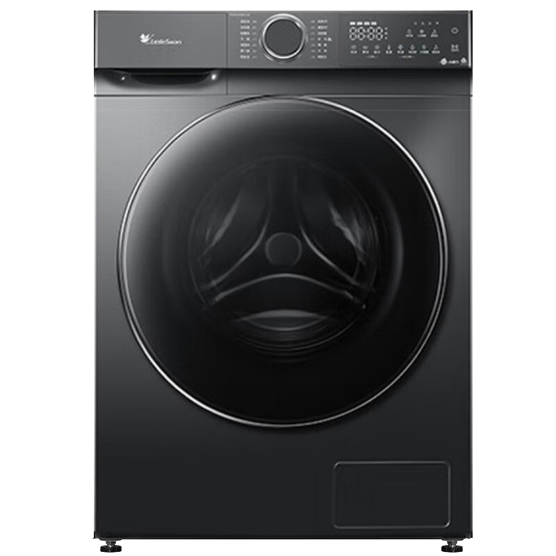 [官方正品]小天鹅10KG滚筒洗衣机全自动 洗烘一体机水魔方护形护色10公斤大容量 智能投放 TD100V618PLUS