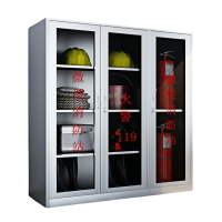 豫龙都 不锈钢消防柜 加宽 台