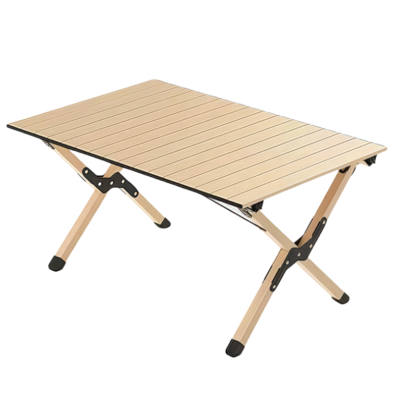 豫汉迎户外餐桌折叠桌露营桌90cm张