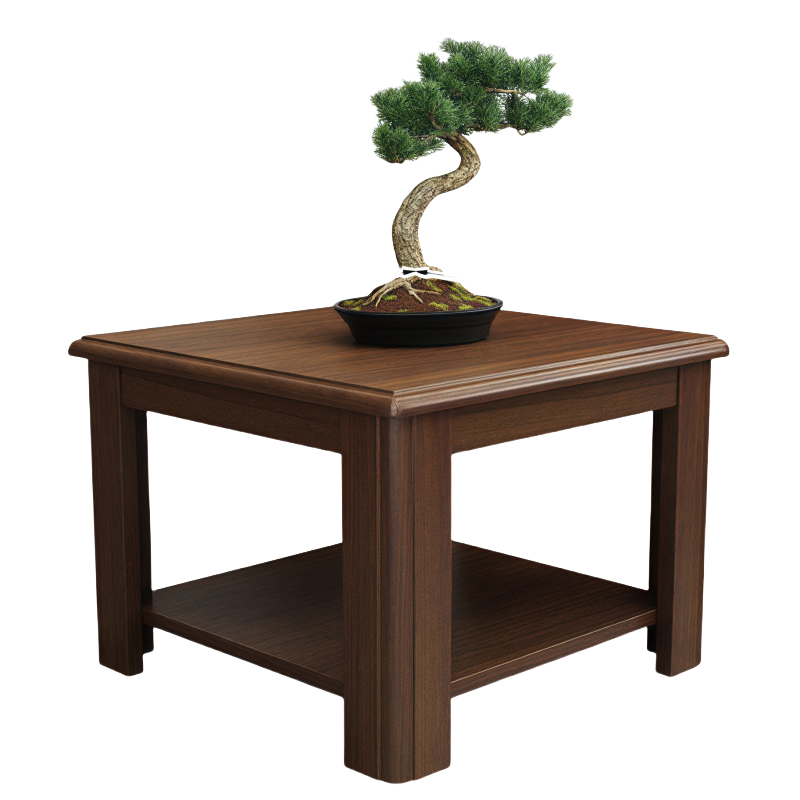 豫龙都方几木质张