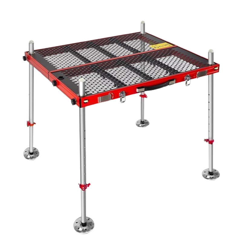 龙王恨钓台加粗镂空钓台轻量可折叠铝合金深水新型大钓鱼台