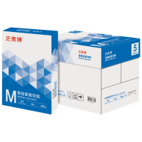 史泰博 80G 常规装复印纸 A4 白色 500张/包 5包/箱