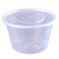 翔尔通 一次性加厚圆形餐盒 450ML 300套/箱
