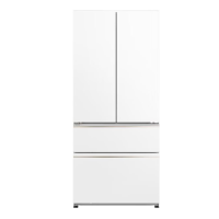 松下515升 60厘米超薄平嵌 自动制冰 双循环风道多门无霜变频法式家用电冰箱 NR-ED52WPA-W