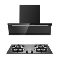 帅康(sacon)Y865+LB850B1烟灶套餐顶侧双吸29立方厨电套装超薄平嵌变频吸油烟机家用抽油烟机灶具套餐液化气