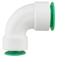 云型巨 PPR快接快插变径弯头 PPR管配件 塑料管配件 32*25 单位:个