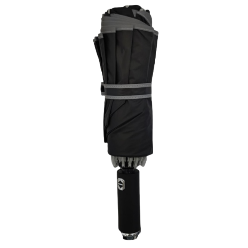 铁吉士 全自动折叠伞大号 加固带灯黑胶伞 单位:把