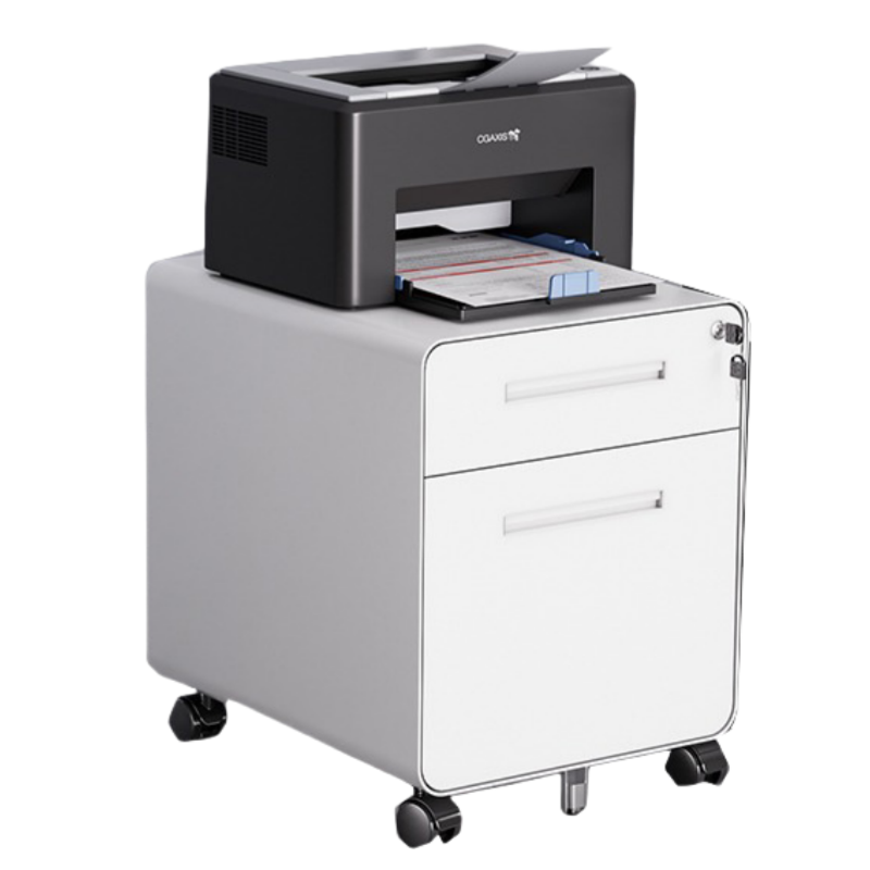 桃锦堂 钢制活动柜两抽 个