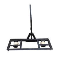 贝策 双轮工具车 尼龙轮 台