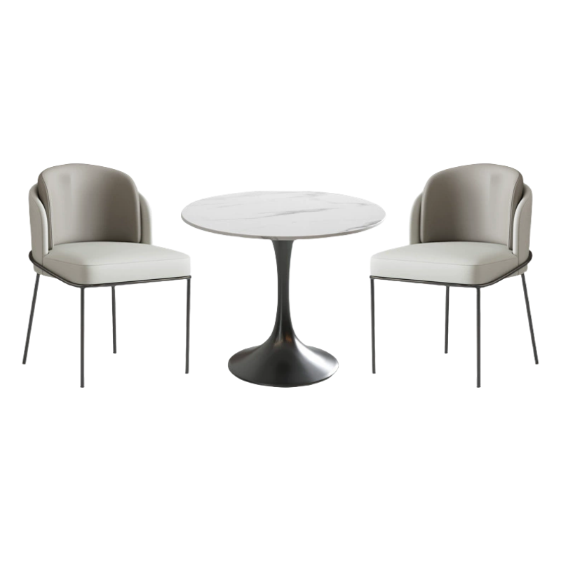 华立伟一桌两椅洽谈桌80cm套