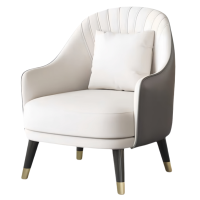 蕃蒂沙发椅灰色个