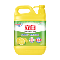立白清新柠檬洗洁精1kg轻松去油去异味食品用果蔬放心洗
