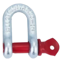 伟鹏双兴 镀锌卸扣吊环锁扣 D型螺栓款0.75吨 个
