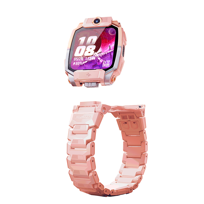 小天才儿童电话手表Z10航天版晨曦粉全球版防水GPS定位智能手表学生儿童移动联通电信4G视频拍照双摄手表手机男女孩