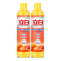 立白西柚小苏打洗洁精408g*2瓶去油去异味食品用可洗果蔬