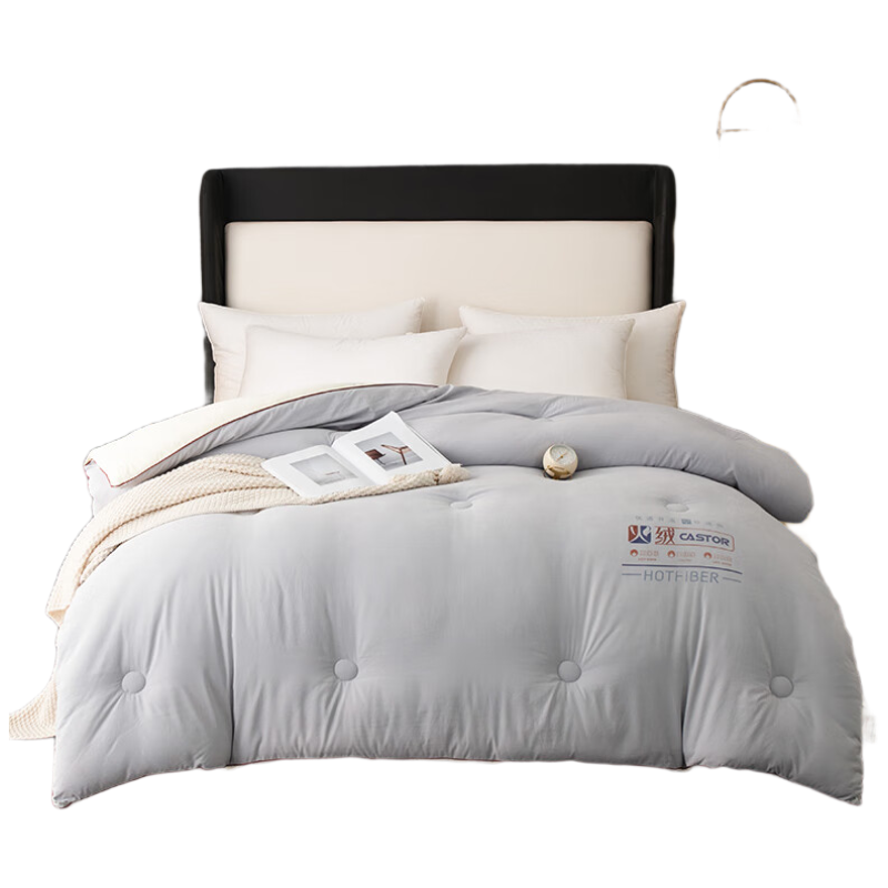 华夏盛锦火山岩蓄热被灰色HXSJ-XW2068条