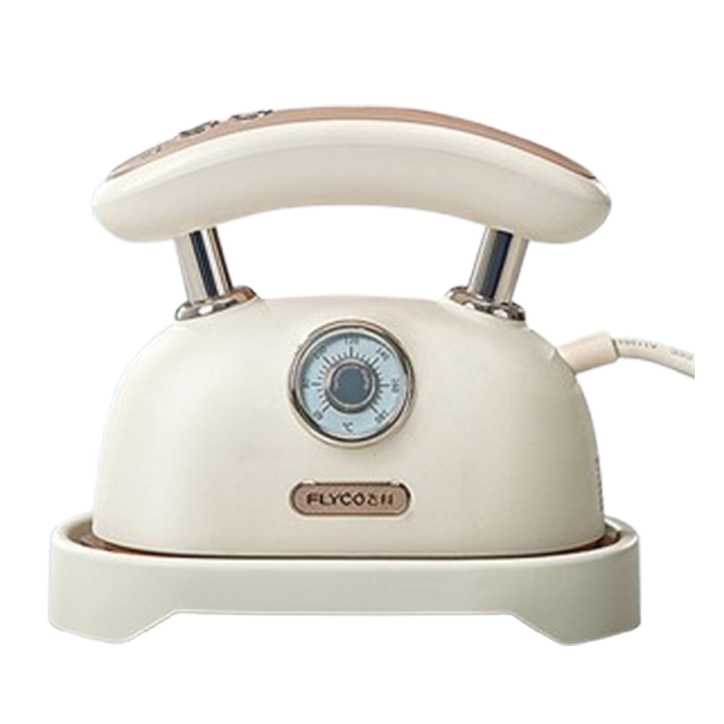 飞科(FLYCO)电熨斗手持家用小型挂烫机熨烫机蒸汽便携式电烫斗熨衣服_橙色