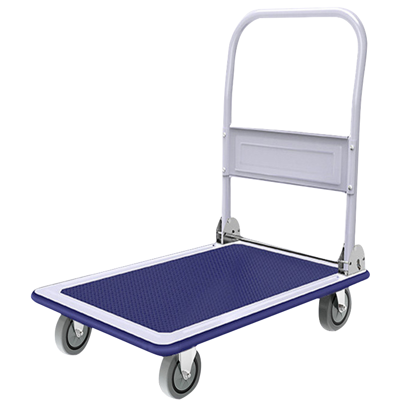 万山宏业 钢制工具车平板车手推车搬运车90CM*60CM/个