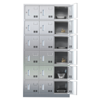 冠谦不锈钢多格碗柜18门台