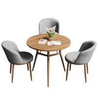 铭思达洽谈桌一桌三椅套