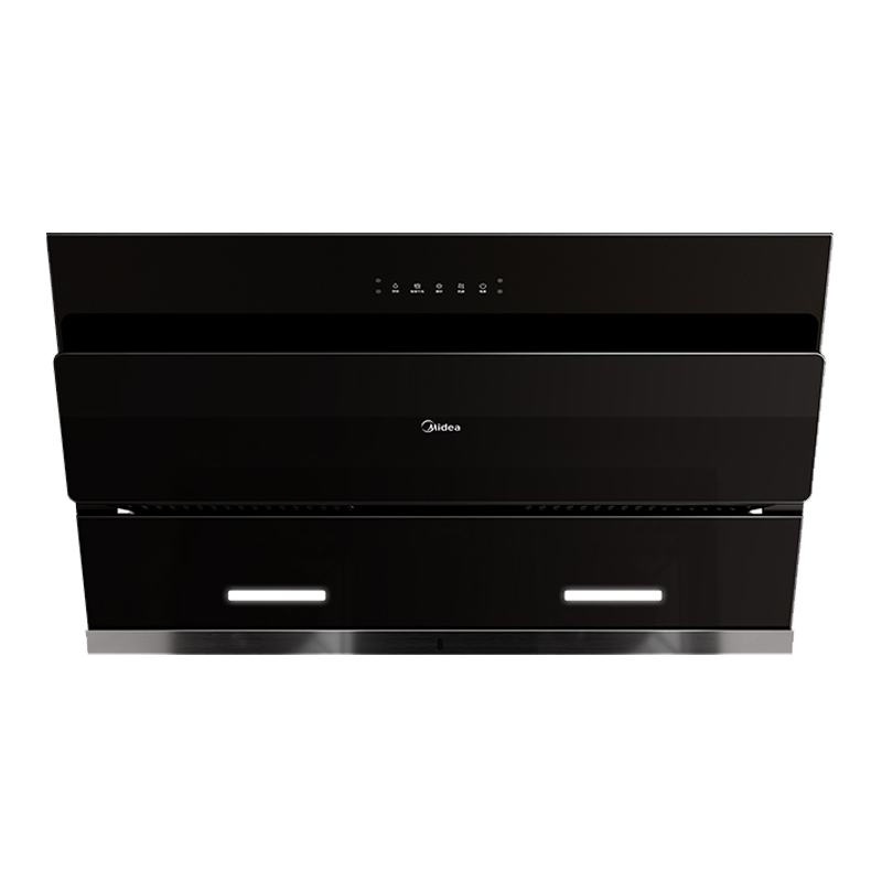 美的(Midea)抽油烟机侧吸式家用厨房油烟机22m³大吸力立体环吸挥手智控自清洗吸油烟机CXW-280-J25Spro