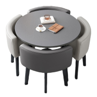 蕃蒂休闲桌 一桌四椅套