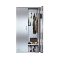 荺炬不锈钢更衣柜2门台