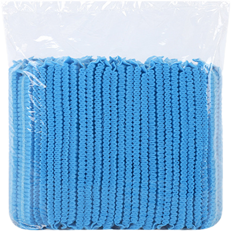 山之只 防尘 一次性棉纱帽子 21寸100个/包