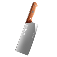 张小泉斩切刀前切后斩两用砍骨锋利耐用厨房家用精钢防滑刀具8138