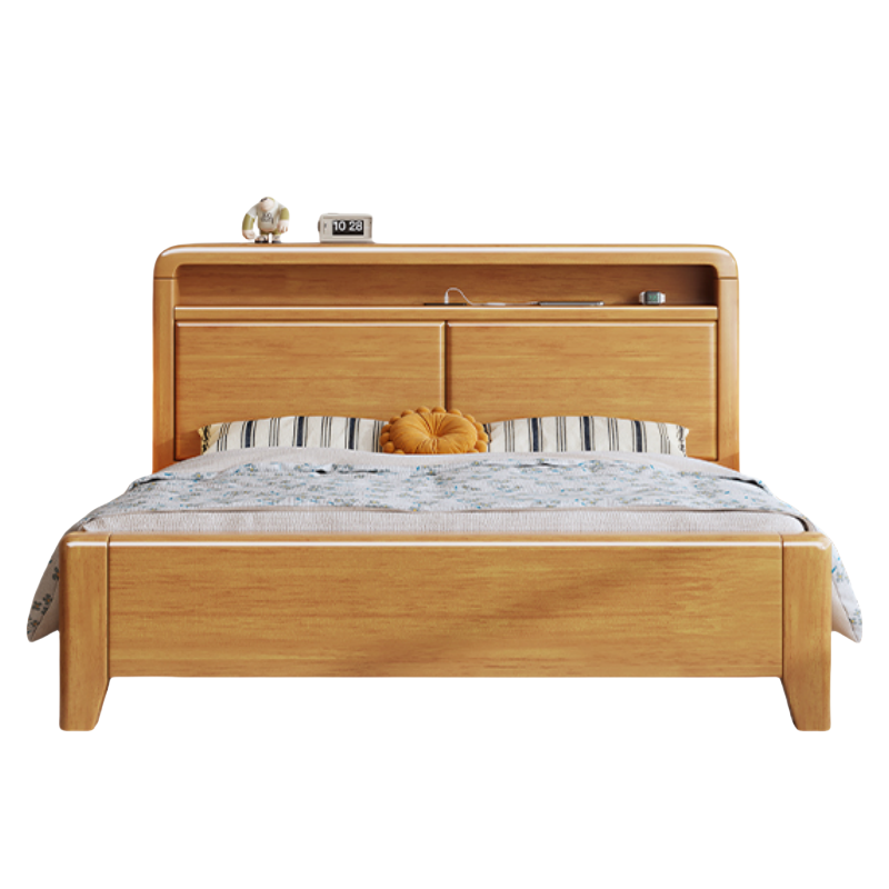 鑫木樽床180*200*97cm+5cm床垫组