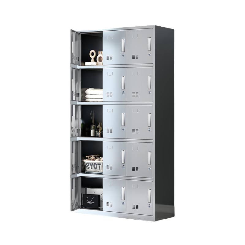 锁匠 不锈钢柜15门台