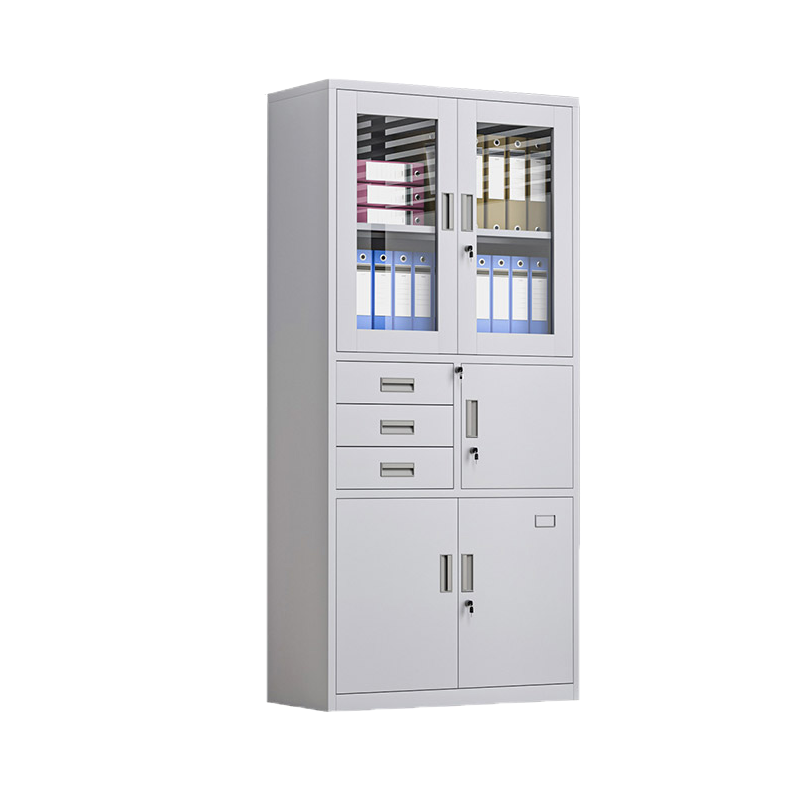 凯量 文件柜偏三保 850*390*1800 台