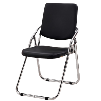 豫龙都折叠椅黑色把