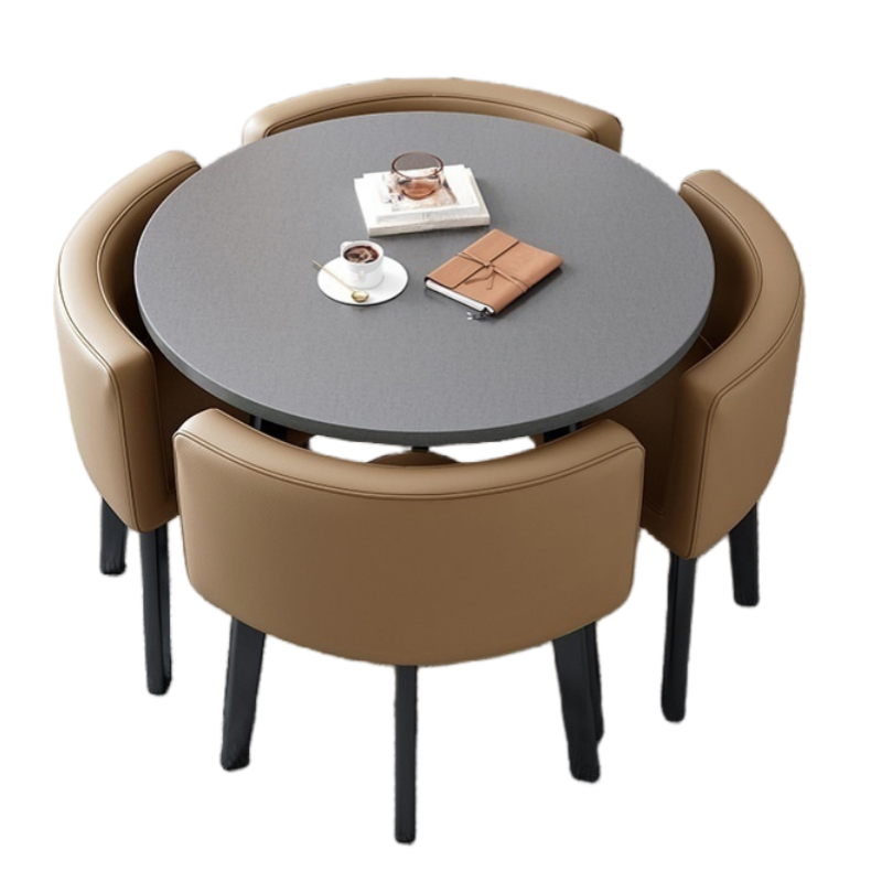 蕃蒂 洽谈桌 一桌四椅 套